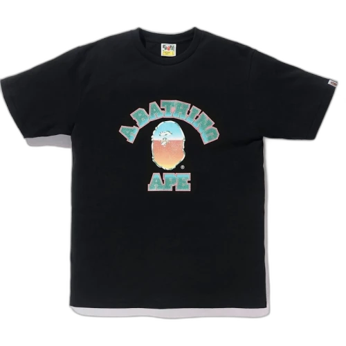 BAPE College Tee (SS19) Black