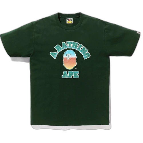 BAPE College Tee (SS19) Green