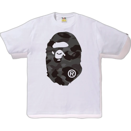 BAPE Color Camo Big Ape Head Tee White/Black