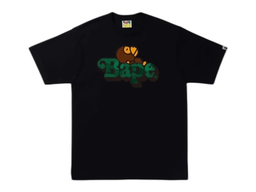 BAPE Color Camo C Milo On BAPE Tee (SS25) Black/Green