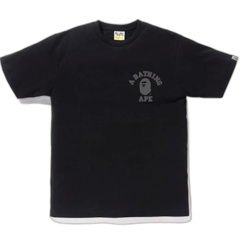 BAPE Color Camo College ATS Tee Black/Black
