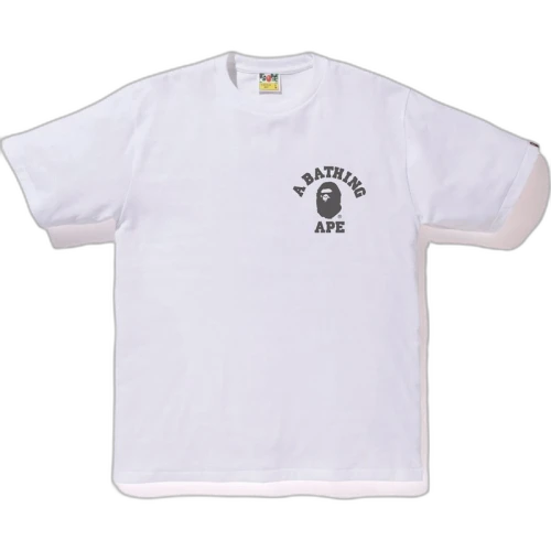 BAPE Color Camo College ATS Tee White/Black