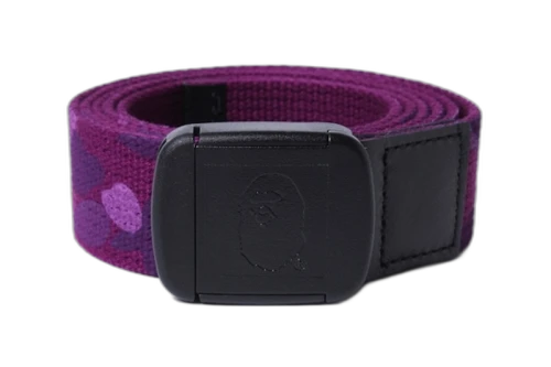 BAPE Color Camo Gi Belt Purple Camo
