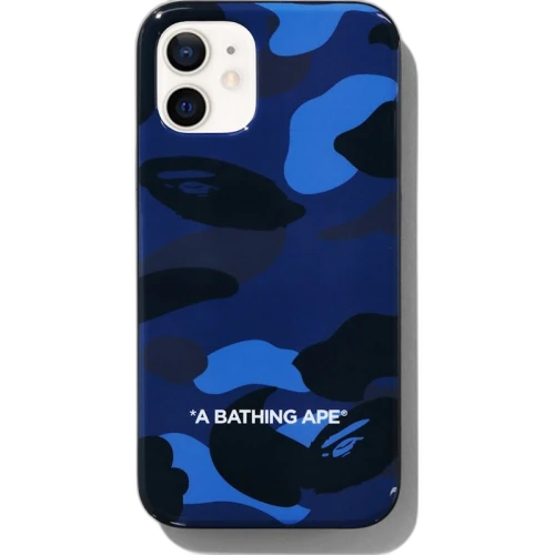 BAPE Color Camo iPhone 12 Mini Case Navy
