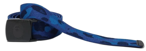 BAPE Color Camo Long GI Belt Navy