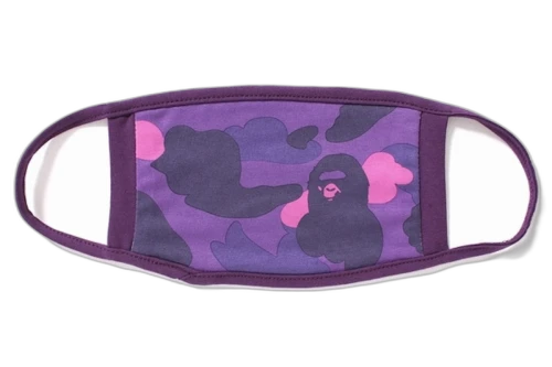 BAPE Color Camo Mask Purple