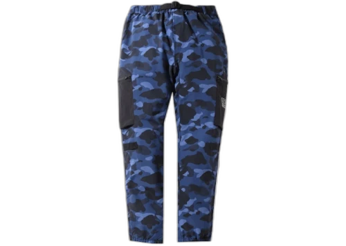 BAPE Color Camo Military Pants Navy