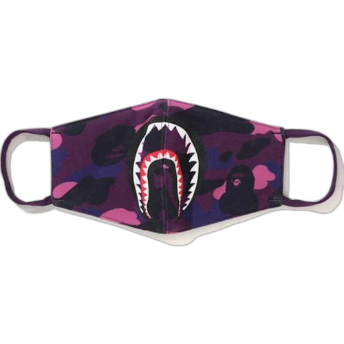 BAPE Color Camo Shark Mask Purple/Pink