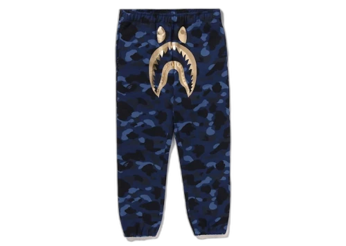 BAPE Color Camo Shark Sweatpant Navy