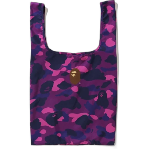 BAPE Color Camo Shopping Bag L Purple