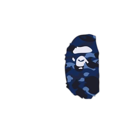 BAPE Color Camo Side Big Ape Head Tee White/Navy