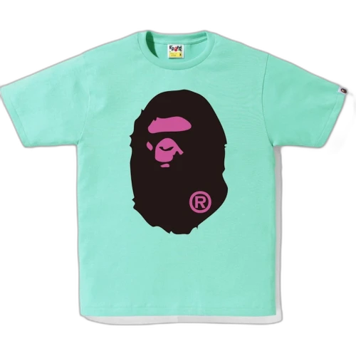 BAPE Colors Big Ape Head Tee (SS18) Green