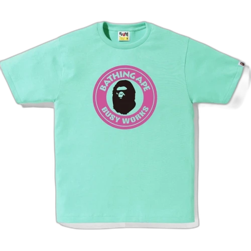 BAPE Colors Busy Works Tee Green