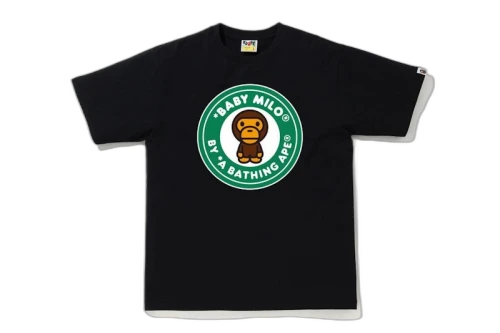 BAPE Colors Milo Busy Work Tee Black/Green