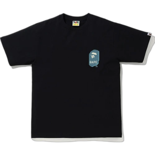 BAPE Desert Camo Ape Head Tee Black