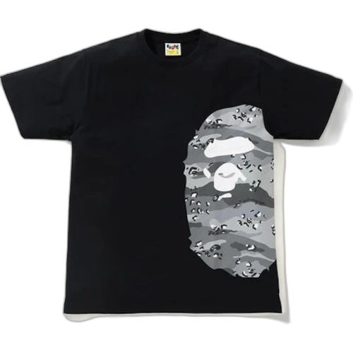 BAPE Desert Camo Side Big Ape Head Tee Black/Black