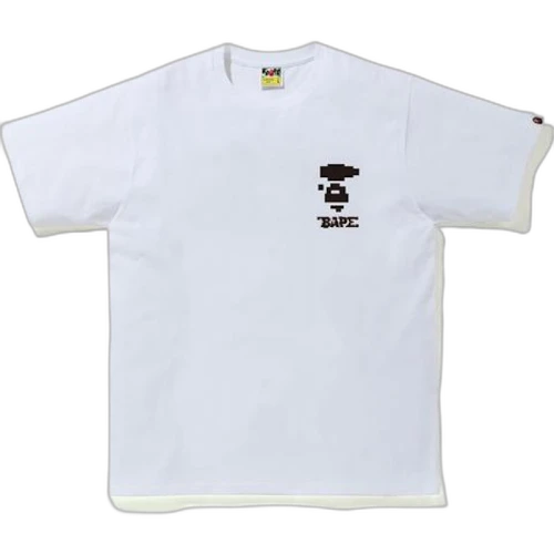 BAPE Digital Camo Tee White/Black