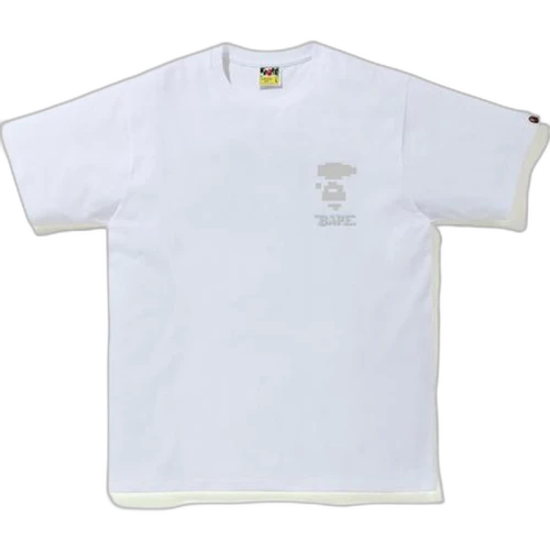 BAPE Digital Camo Tee White/Gray