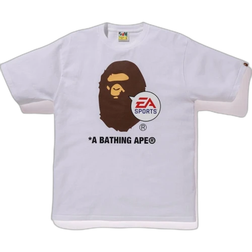 BAPE EA Sports Ape Head Tee White