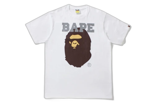 BAPE Face Over Tee White