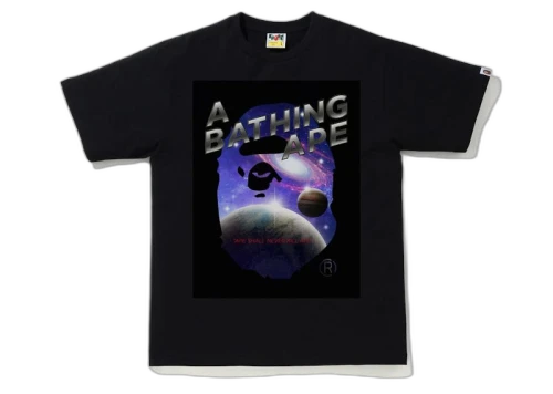 BAPE Galaxy Tee Black