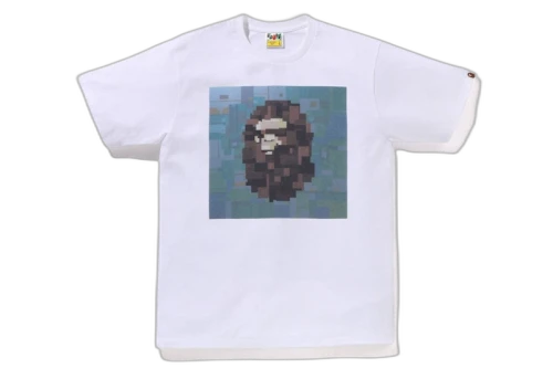 BAPE Gallery x Adam Lister Tee White