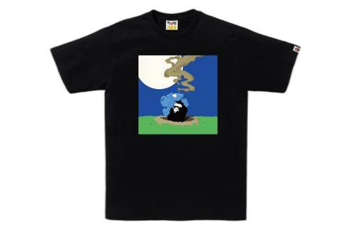 BAPE Gallery x Coin Parking Delivery Tee Black