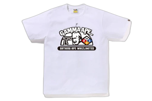 BAPE Gallery x Hiroaki Shitano Tee White