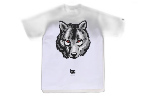 BAPE Gallery x Sneakerwolf Tee White