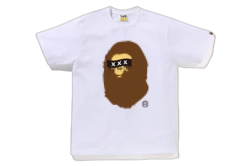 BAPE Gallery x Yasunari Miyazaki Tee White