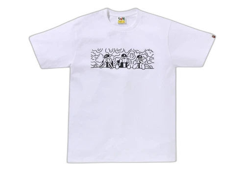 BAPE Gallery x Yu Nagaba Tee White