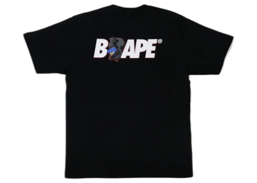 BAPE General Splay Tee Black