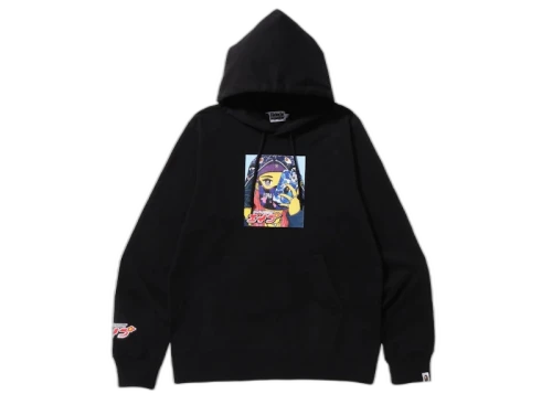 BAPE Girl Pullover Hoodie Black