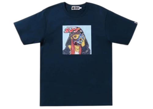 BAPE Girl Tee Navy
