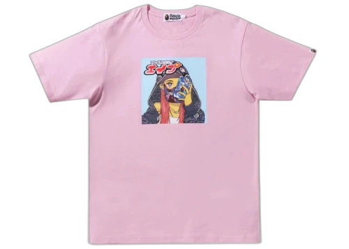 BAPE Girl Tee Pink