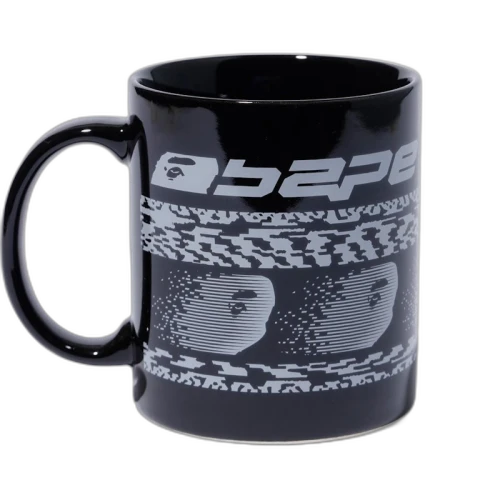 BAPE Glitch Mug Black