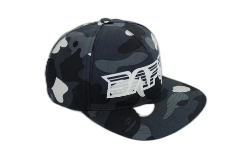 BAPE Glow In the Dark BAPE City Camo Snapback Cap Black/Glow