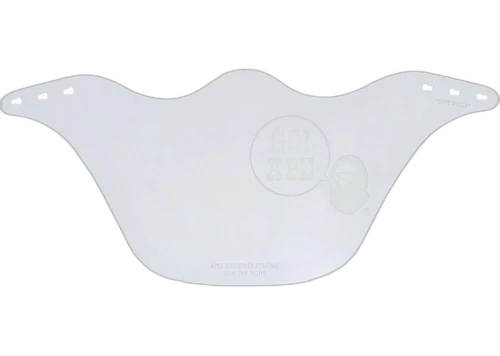 BAPE Go Ape Mouth Shield Clear