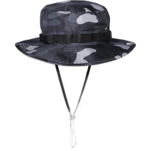 BAPE Gradation Camo Military Hat Black