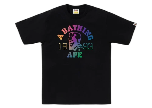 BAPE Gradation General Tee Black