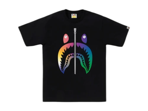 BAPE Gradation Shark BAPEC Tee (JP Online Exclusive) Black