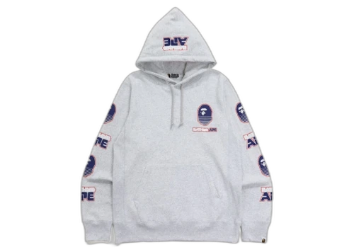 BAPE Graphic #1 Pullover Hoodie Gray