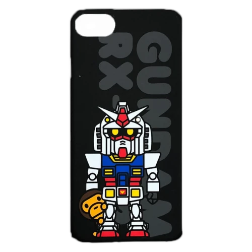 BAPE Gundam Iphone 8 Case Black