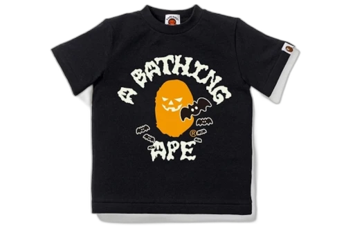 BAPE Halloween College Tee 1 (Kids) Black