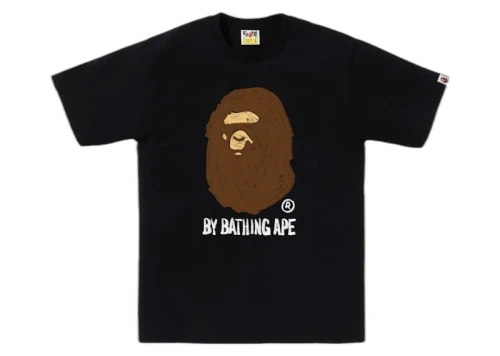 BAPE Hand Draw By Bathing Ape Tee Black
