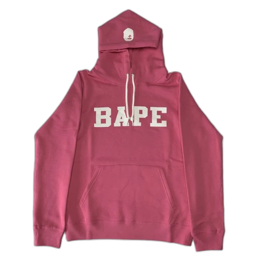 BAPE Happy New Year Spell Out Hoodie (Ladies) Pink