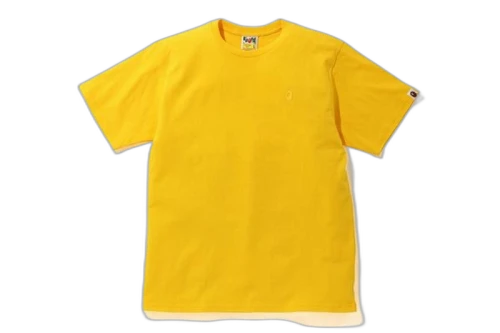 BAPE Head One Point Tee Yellow