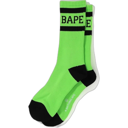 BAPE High Socks Green