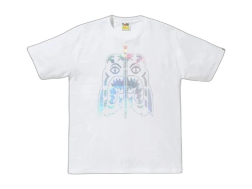 BAPE Hologram Tiger Tee White