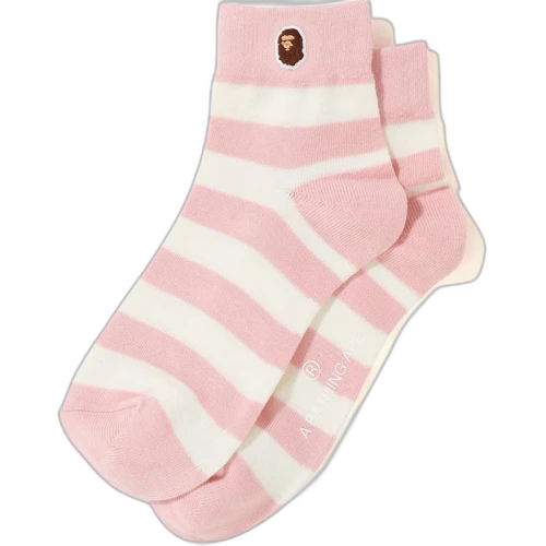 BAPE Hoop Ankle Socks Pink